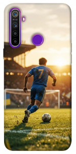 Чехол Football player для Realme 5