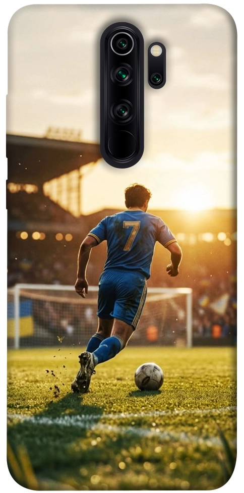 Чехол Football player для Xiaomi Redmi Note 8 Pro