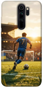 Чехол Football player для Xiaomi Redmi Note 8 Pro