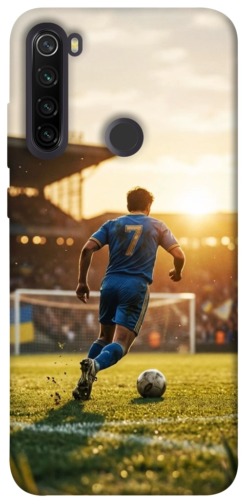 Чехол Football player для Xiaomi Redmi Note 8T