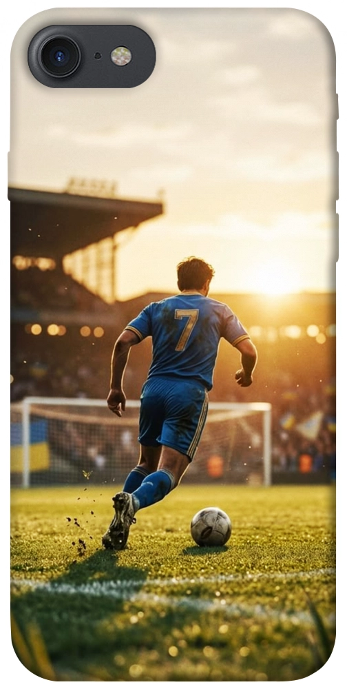 Чехол Football player для iPhone 8