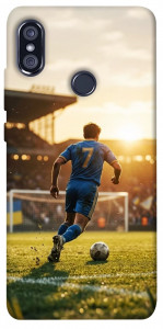 Чехол Football player для Xiaomi Redmi Note 5 (DC)