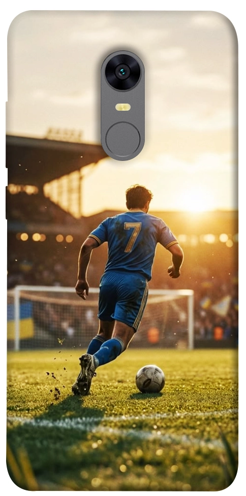 Чехол Football player для Xiaomi Redmi Note 5 (Single Camera)