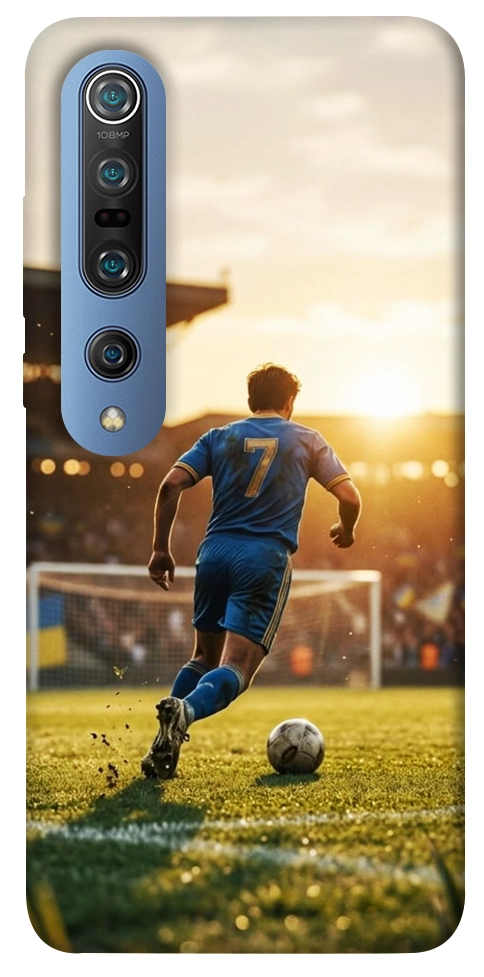 Чехол Football player для Xiaomi Mi 10
