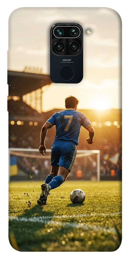Чехол Football player для Xiaomi Redmi 10X