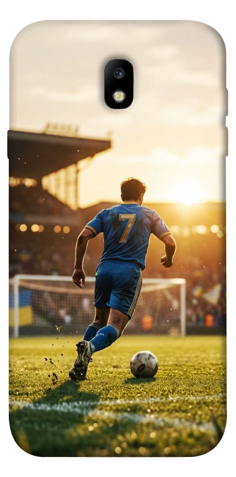 Чехол Football player для Galaxy J7 (2017)