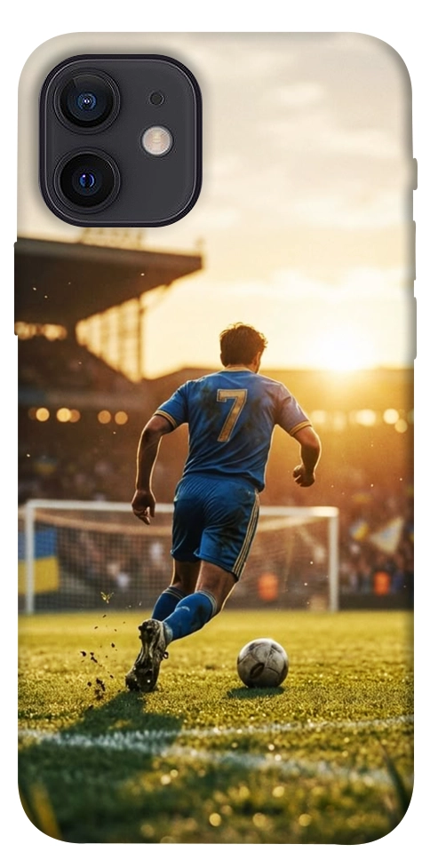 Чехол Football player для iPhone 12
