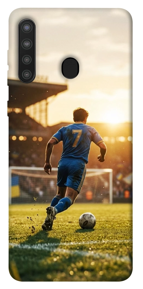 Чехол Football player для Galaxy A21