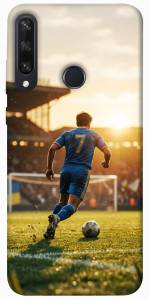 Чехол Football player для Huawei Y6p