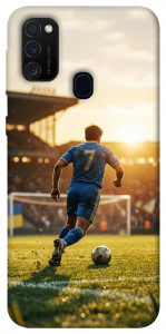 Чехол Football player для Samsung Galaxy M21