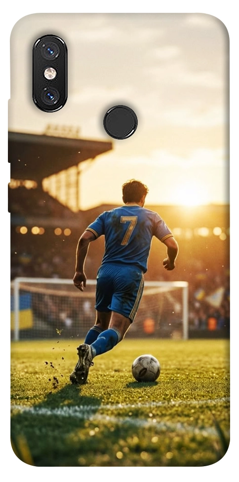 Чехол Football player для Xiaomi Mi 8
