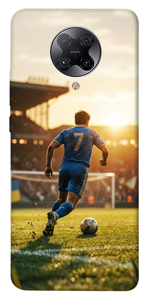 Чохол Football player для Xiaomi Redmi K30 Pro