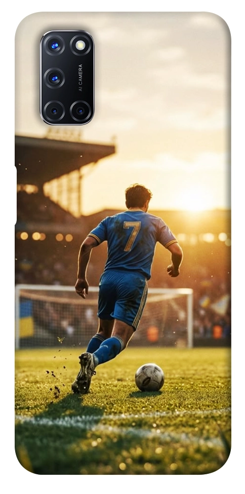 Чехол Football player для Oppo A92