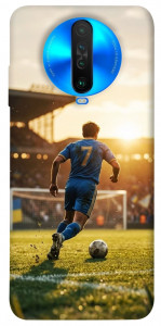 Чехол Football player для Xiaomi Poco X2