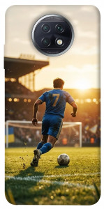 Чехол Football player для Xiaomi Redmi Note 9 5G