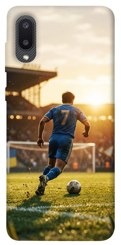 Чохол Football player для Galaxy A02