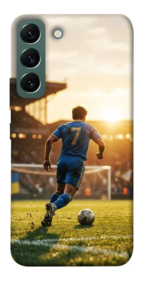 Чехол Football player для Galaxy S22