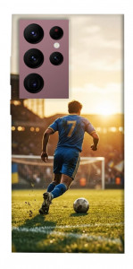 Чехол Football player для Galaxy S22 Ultra