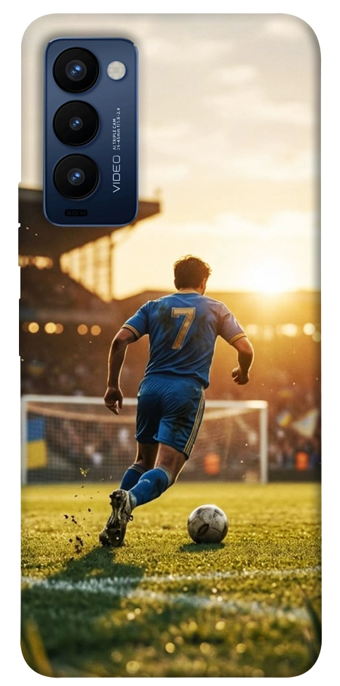 Чохол Football player для TECNO Camon 18