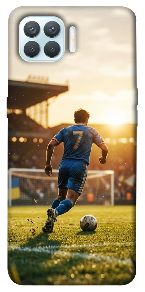 Чехол Football player для Oppo F17 Pro