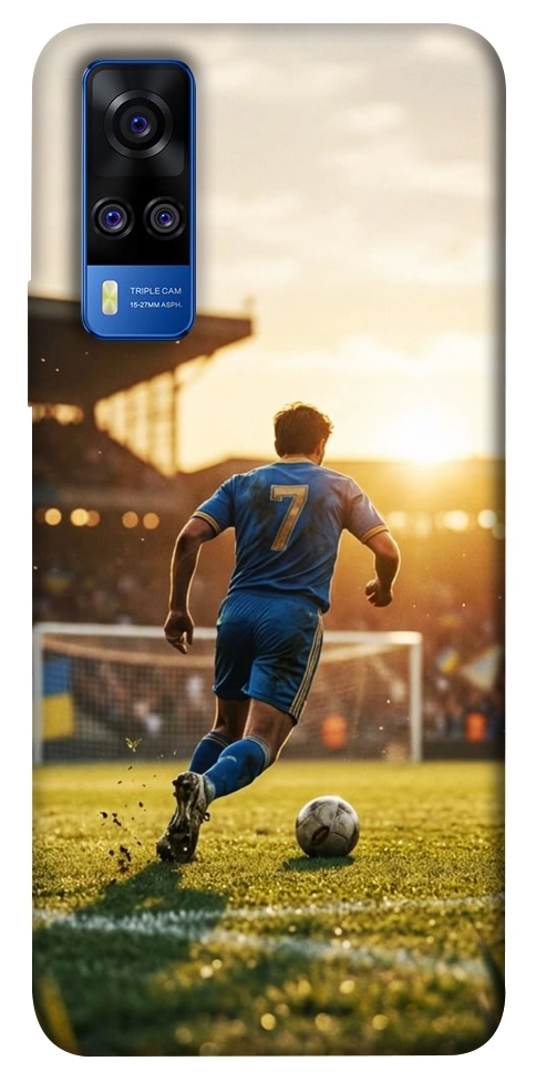 Чехол Football player для Vivo Y51a