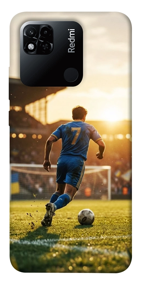 Чехол Football player для Xiaomi Redmi 10A