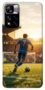 Чехол Football player для Xiaomi Redmi Note 11 5G