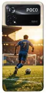 Чохол Football player для Xiaomi Poco X4 Pro