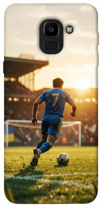 Чохол Football player для Galaxy J6 (2018)