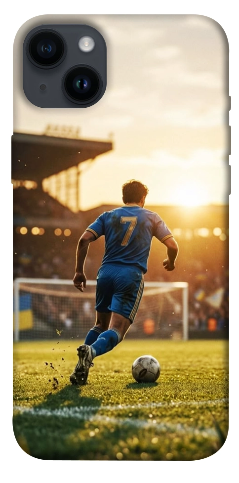 Чехол Football player для iPhone 14 Plus