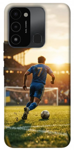 Чехол Football player для TECNO Spark 8C