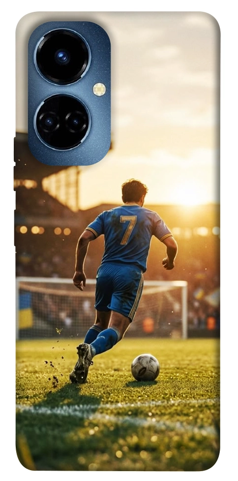 Чехол Football player для TECNO Camon 19 (CI6n)
