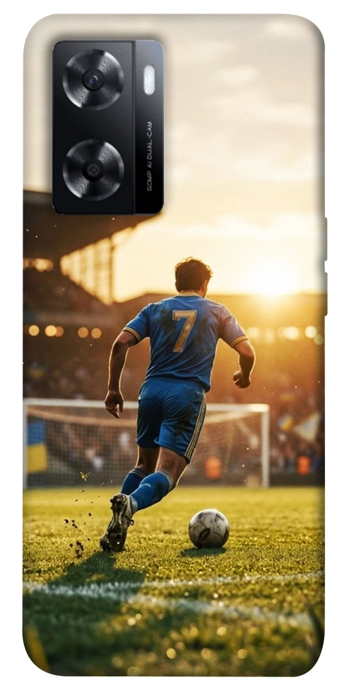 Чехол Football player для Oppo A57s