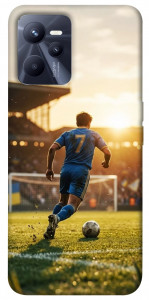 Чехол Football player для Realme C35