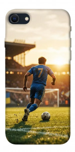 Чехол Football player для iPhone SE (2022)