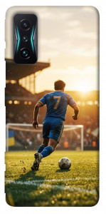 Чехол Football player для Xiaomi Redmi K50 Gaming