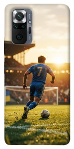 Чехол Football player для Xiaomi Redmi Note 10 Pro Max