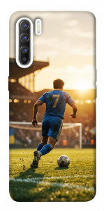 Чохол Football player для Oppo Reno 3