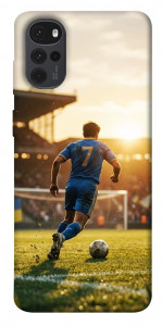 Чехол Football player для Motorola Moto G22