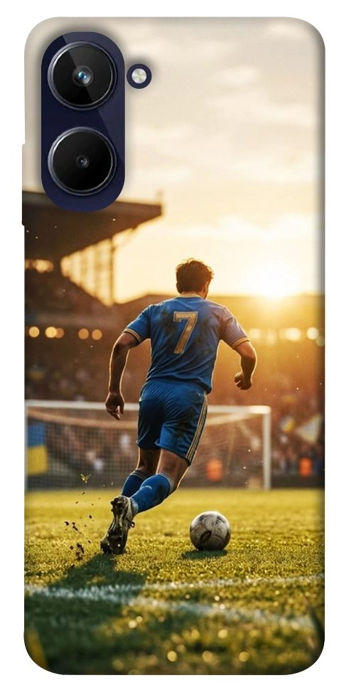 Чехол Football player для Realme 10 4G