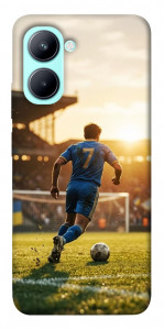 Чехол Football player для Realme C33