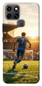 Чохол Football player для Infinix Smart 6