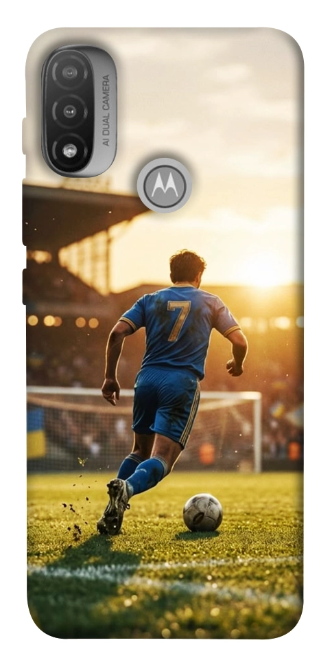 Чехол Football player для Motorola Moto E20