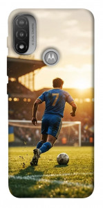 Чехол Football player для Motorola Moto E20