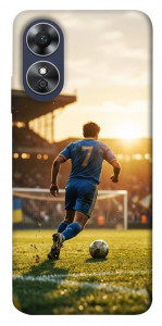 Чохол Football player для Oppo A17