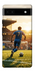 Чехол Football player для Google Pixel 6A