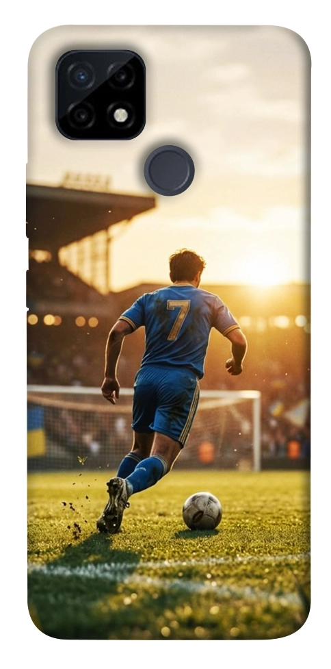 Чехол Football player для Realme C12