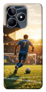 Чехол Football player для Realme C53