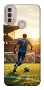 Чехол Football player для Motorola Moto E30