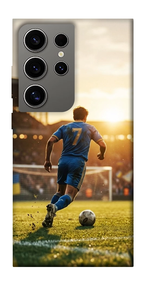Чехол Football player для Galaxy S24 Ultra
